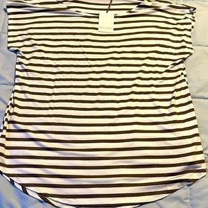 Green Envelope Los Angles Striped Shirt